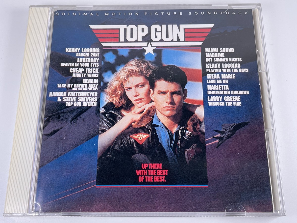 Top Gun Soundtrack Kenny Loggins Japan Import 25DP-5392 | eBay