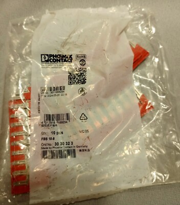 PHOENIX CONTACT 30 30 32 3 FBS 10-8 10 Pcs 