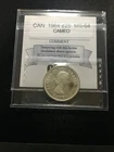 1964  Coin Mart Graded Canadian, 25 Cent, **MS-64 Cameo**