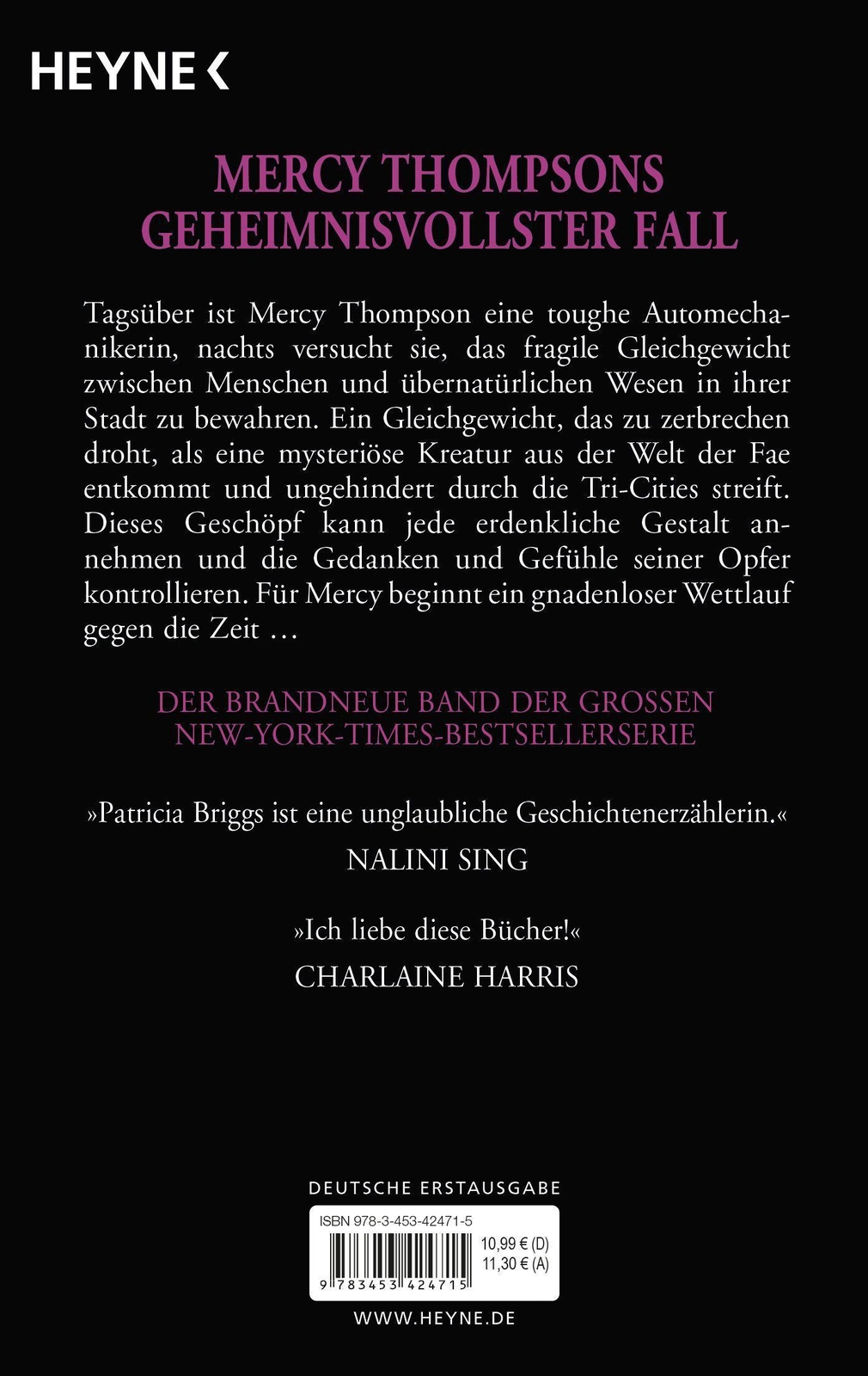 Thumbnail - Feuerkuss | Mercy Thompson 12 - Roman | Patricia Briggs | Taschenbuch