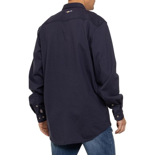 Carhartt FR Flame Resistant L/S Work Shirt, NWT - Men’s L + XL, Reg. + Tall -$90 - Picture 7 of 15
