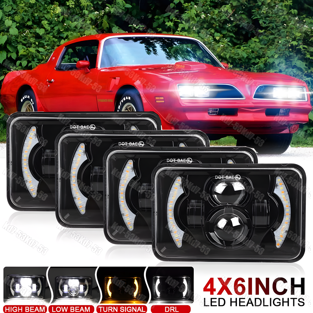 1977-1981 Pontiac Firebird Trans Am 4x6