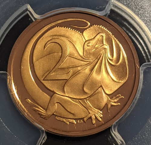 1978 Proof Two Cent 2c Australia PCGS PR69RD DCAM #2251 - Picture 6 of 7
