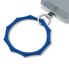 Silicone Phone Wrist Strap Universal Phone Tether Tab Anti-Drop Strap Blue