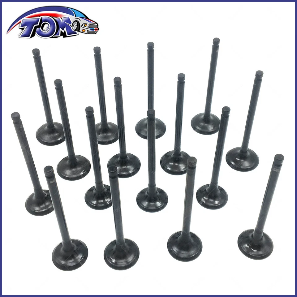 Kit de válvula de escape de admisión para 92-06 Hyundai Elantra Sonata Santa Fe Kia Optima Foto 3 de 4