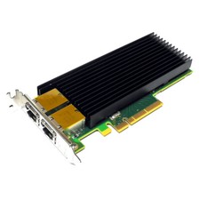 Silicom PE210G2I40-T Dual Port 10GbE PCI-Express x8 Server Adapter LP