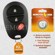 for Toyota Highlander Sequoia Tacoma Tundra Keyless Remote Car Entry Key Fob