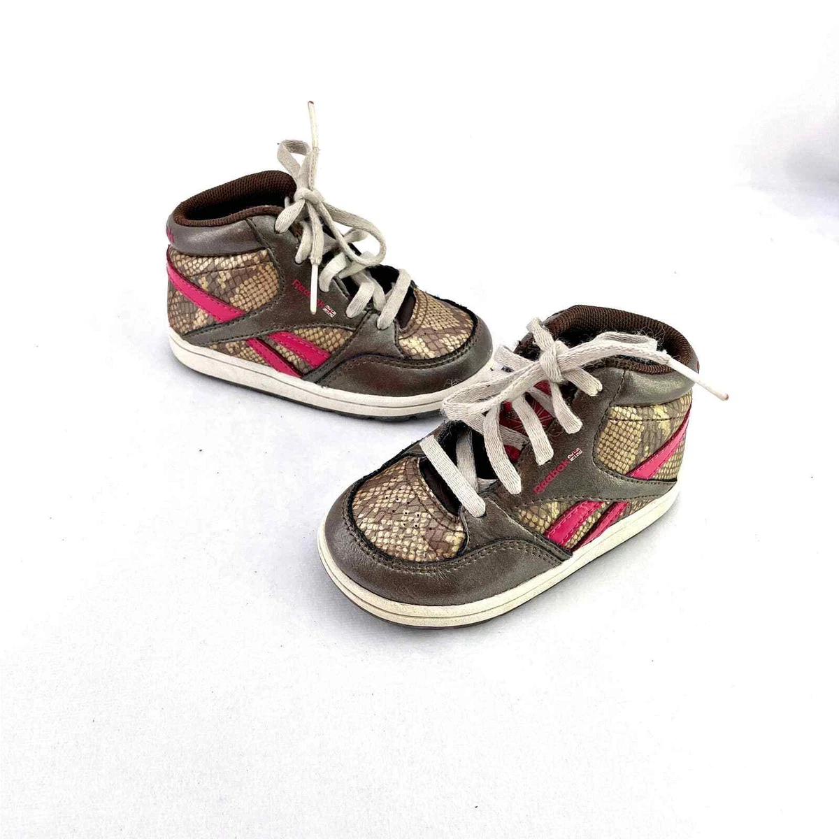 Girls high hotsell top reeboks