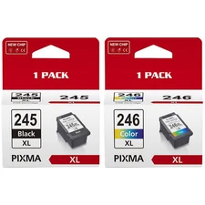 Ink Cartridge PG-245XL CL-246XL For Canon PIXMA MG3020 MG2522 TR4522 MX492 Lot