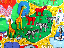 Baby Toddler Animals Curtain Long Valance Handmade Nursery Playroom 10.5" x 93"
