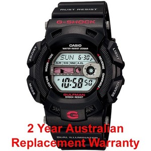 g shock gulfman black