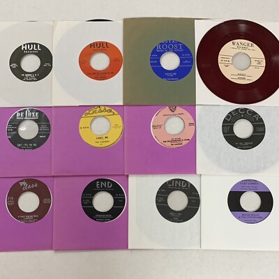 20 DooWop REPRO 45s 1956-1962 Avons, Chateaus, Chorals, Cufflinks, Dukes M/M- #B