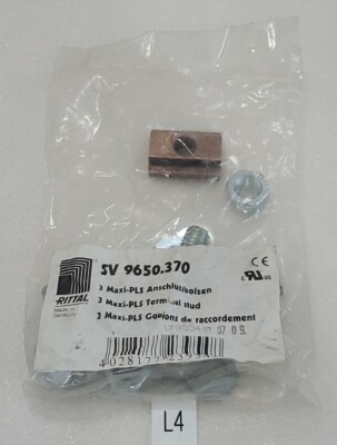 *NEW SEALED* Rittal SV 9650.370 3 Maxi-PLS Terminal Stud Mounting Kit + Warranty