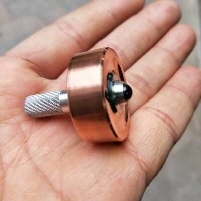 New Pure Copper Hand Twisting Spinning Top Gyro Gyroscope Spinner Toy
