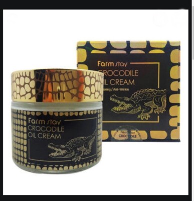 Crocodile Oil Cream 70g Anti Wrinkle Whitening Nutrition Elasticity skin's 