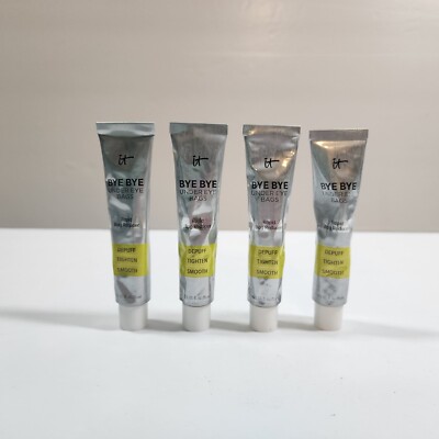 IT Cosmetics Bye Bye Under Eye Bags Rapid Bag Reducer 0.5 oz x4 New