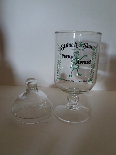 Vintage Stretch & Sew Fabric Centers Perky Award Indianapolis Indiana Apothecary - Picture 6 of 7