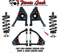 1967-69 Camaro 68-74 Nova Aldan American Tubular Control Arms Coil Over Kit