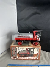 Ertl Texaco Bank 1910 Mack Tanker Truck Series  #12 Die Cast Metal Bank (no Key)