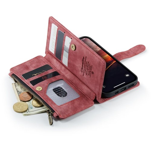 For iPhone 15 14 13 12 11 Pro Max XS XR 8 7 6 Magnetic Leather Cover Wallet Case - Picture 41 of 59