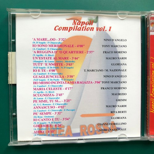 NAPOLI COMPILATION Vol. 1 Italian Pop CD Tony Marciano Franco Moreno Rita Berti - Picture 3 of 8