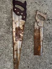 VINTAGE SET OF 3 HANDSAWS - 1 STANLEY PROFESSIONAL PLUS