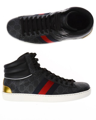 gucci shoes sneakers black