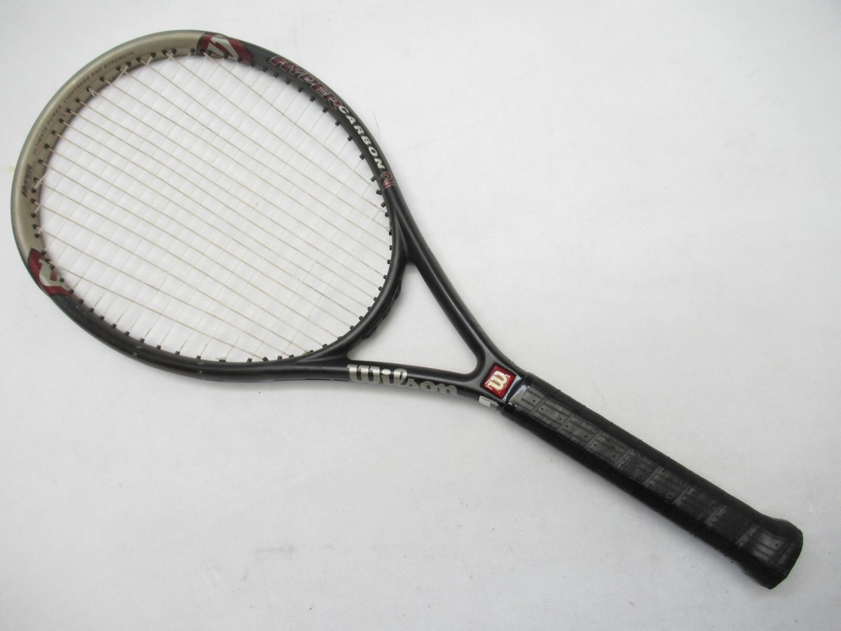 WILSON HYPER HAMMER 3.3 OS TENNIS RACQUET (4 1/2) LONG TERM