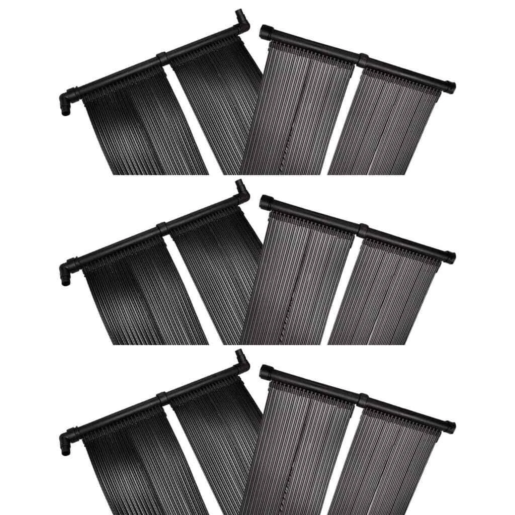 Solar Pool Heater Panel 6 pcs 80x620 cm vidaXL | eBay