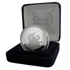 Wedding Commemorative Coin - .999 Fine Silver - Engravable