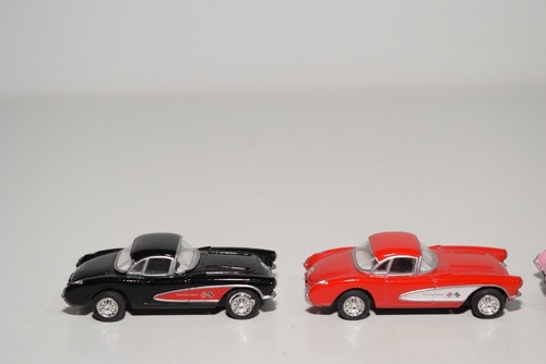 B14 1:64 KINSMART CHEVROLET CORVETTE C1 LOT OF 6 NMINT CONDITION - Picture 6 of 11