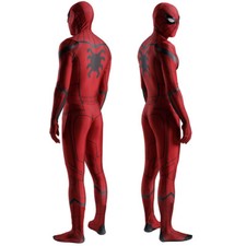 Homecoming Scarlet Spiderman Jumpsuit Cosplay Suit Costume Halloween Adult/Kids