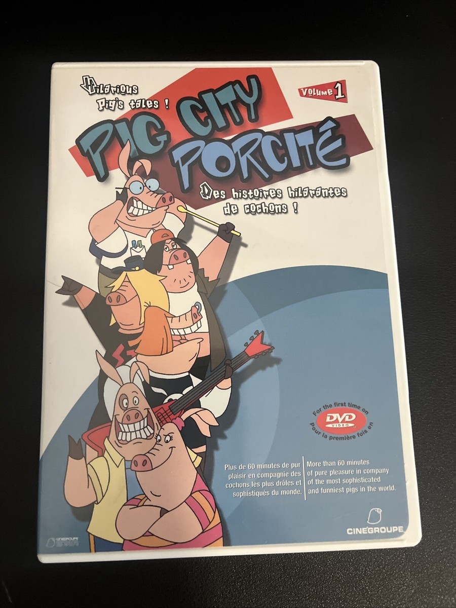 D×TOWN DVD EDITION BOX1 Pig City Volume 1 DVD 2002 Teletoon Canada BILINGUAL NTSC