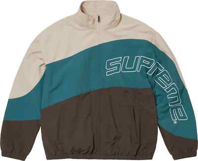 Supreme Curve Track Jacket Brown Green Beige - Medium - M - SS24 Spring 2024
