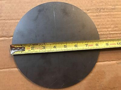  8'' ROUND STEEL PLATE 10 GA. MILD STEEL TARGET 2 PIECES