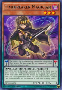 Timebreaker Magician - MP16-EN174 - Rare - 1st Edition x3 - Near Mint