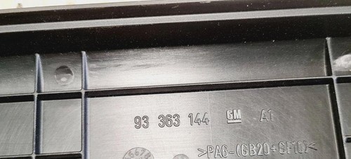 Opel Meriva A Deckel Sicherungskasten 93363144 - Picture 4 of 4