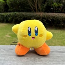 14cm Cute Multicolour Kirby Yellow Super Star Plush Toy Stuffed Animal Soft Doll