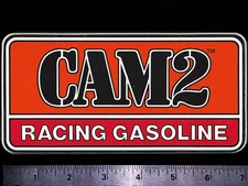 CAM2 Racing Gasoline - Original Vintage 1980's  Racing Decal/Sticker