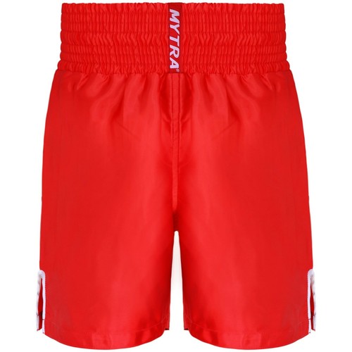 Mytra Fusion pantaloncini da boxe in raso, pantaloncini da allenamento, combattimento, pantaloncini MMA, anello - Foto 8 di 11