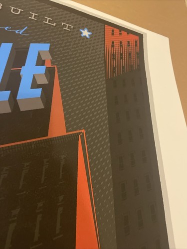 THE VIRGILE poster print (4/150) LAURENT DURIEUX rare 2014 - Picture 9 of 14