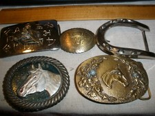 Horse Theme Metal Belt Buckle YOU CHOOSE STYLE 