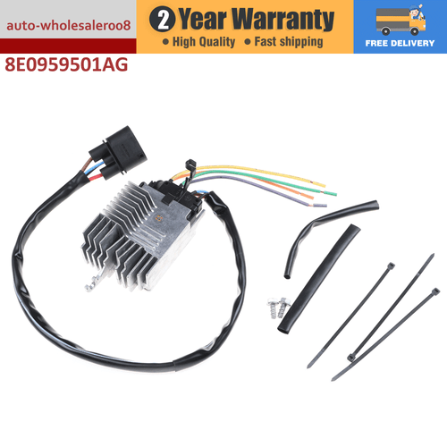 8E0959501AG Auxilliary RADIATOR Cooling Fan Control Unit Module FCU for AUDI A4 - Picture 5 of 6