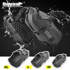 Rhinowalk Motorcycle Double Side Bag Waterproof 18L/28L/48L Universal Black