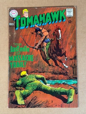 Tomahawk #116 (DC Comics May-June 1968) 1st Neal Adams Cover. See pics