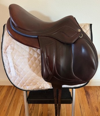 2019 Devoucoux Chiberta Lab Saddle 17.5 2A D3D Panels Very Good Condition