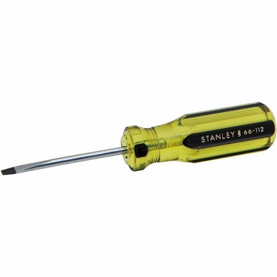 Stanley 66-112-A 100 Plus Cabinet Slotted Tip Screwdriver 1/8in x 2in