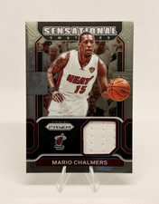 2021-22 Panini Prizm Sensational Swatches Mario Chalmers Miami Heat NBA #SW-MCH
