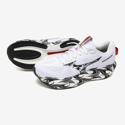 MIZUNO Wave Rider 30 J1GU2623 81 Weiß Schwarz Rot 2E Laufschuhe