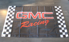 Gmc Racing Banner Flag 3x5 Gm General Motors Auto Parts Store Garage Speed Shop